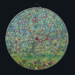 Gustav Klimt - Apple Tree Dart Board<br><div class="desc">Apple Tree I - Gustav Klimt,  Oil on Canvas,  1907</div>