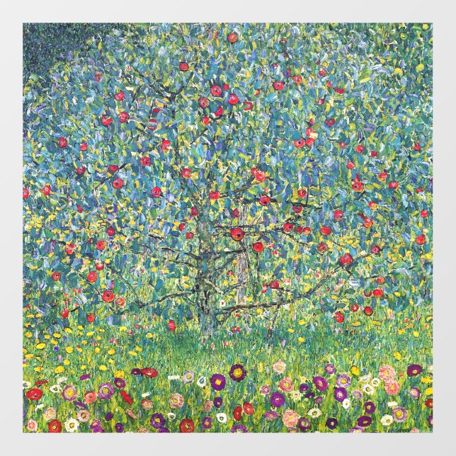 Gustav Klimt - Apple Tree Floor Decals (Front)