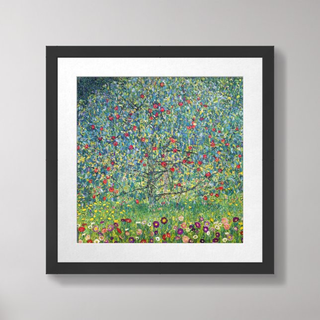 Gustav Klimt - Apple Tree Framed Art (Framed Front)