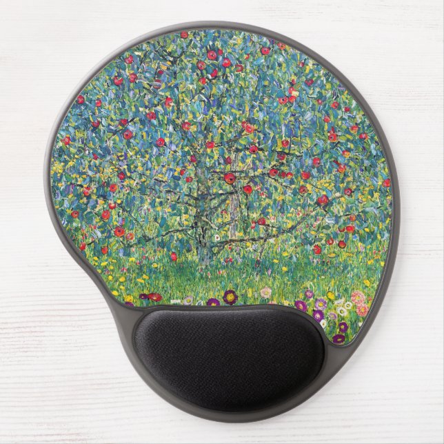 Gustav Klimt - Apple Tree Gel Mouse Pad (Front)