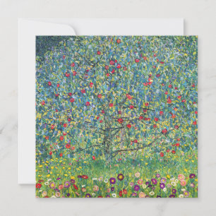 Gustav Klimt - Apple Tree Invitation