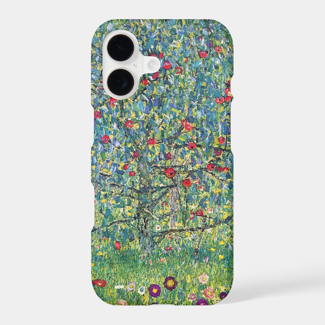 Gustav Klimt - Apple Tree Iphone Case (Back)