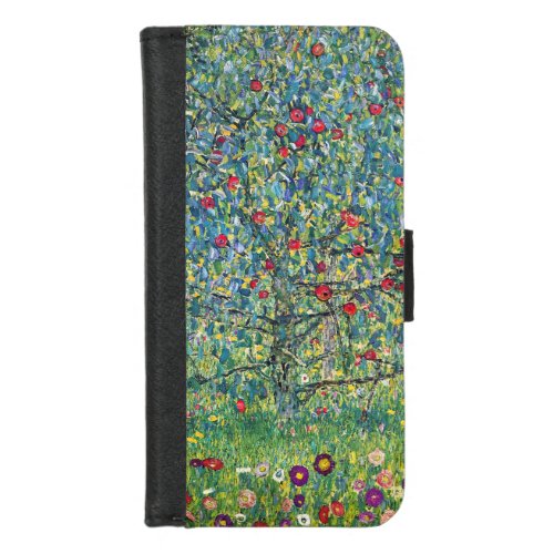 Gustav Klimt _ Apple Tree iPhone 87 Wallet Case