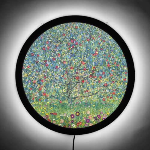 Gustav Klimt _ Apple Tree LED Sign