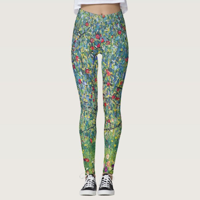 Gustav Klimt - Apple Tree Leggings (Front)