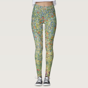 Gustav Klimt Apple Tree Leggings