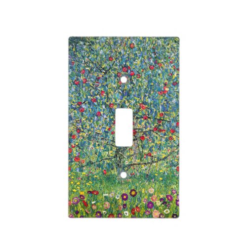 Gustav Klimt _ Apple Tree Light Switch Cover