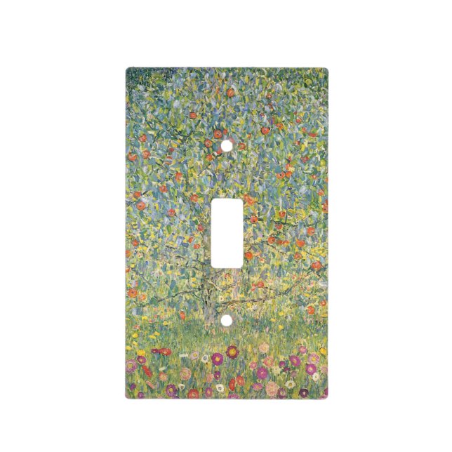 Gustav Klimt Apple Tree Light Switch Cover (Front)