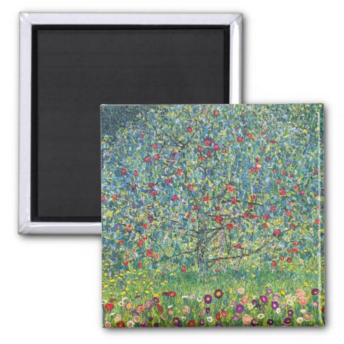 Gustav Klimt _ Apple Tree Magnet