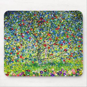 Gustav Klimt Apple Tree Mouse Pad