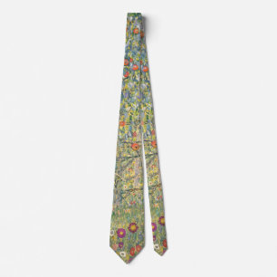 Gustav Klimt Apple Tree Neck Tie