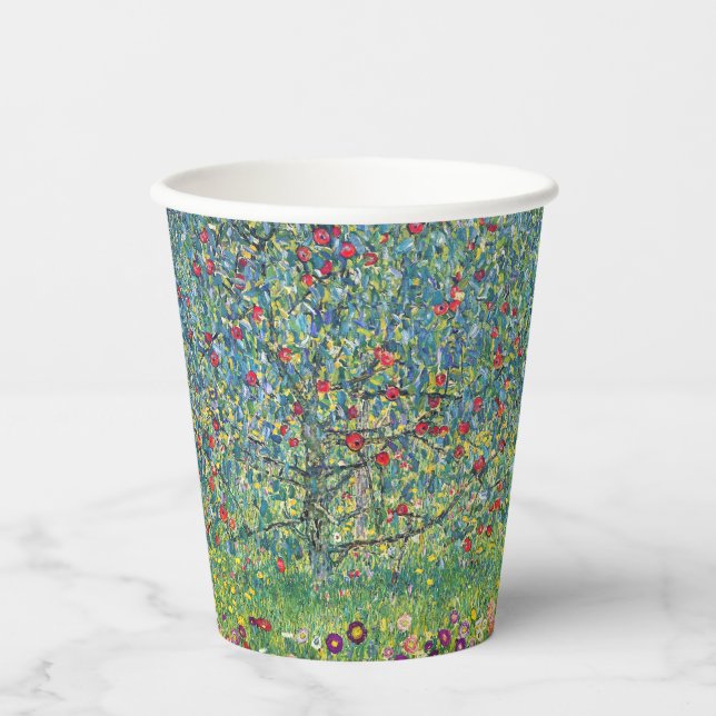 Gustav Klimt - Apple Tree Paper Cups (Front)