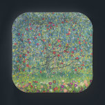 Gustav Klimt - Apple Tree Paper Plates<br><div class="desc">Apple Tree I - Gustav Klimt,  Oil on Canvas,  1907</div>