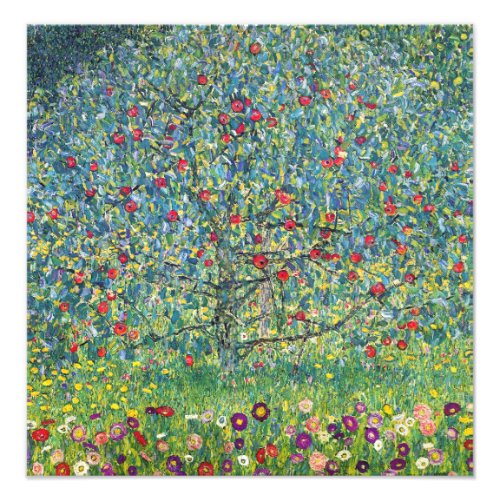 Gustav Klimt _ Apple Tree Photo Print