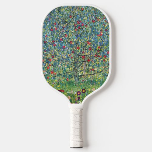Gustav Klimt _ Apple Tree Pickleball Paddle