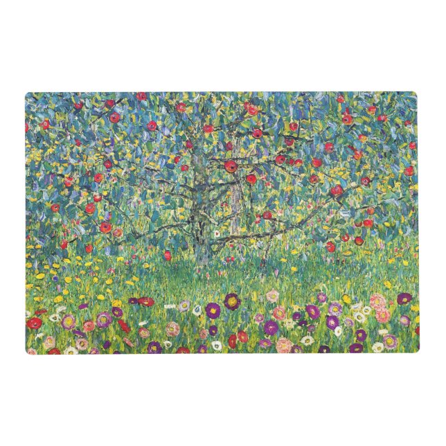 Gustav Klimt - Apple Tree Placemat (Front)