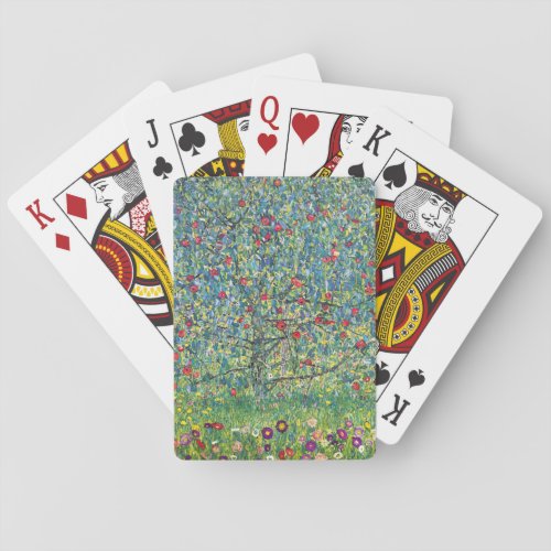 Gustav Klimt _ Apple Tree Poker Cards