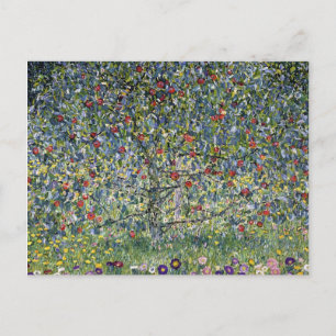 Gustav Klimt Apple Tree Postcard