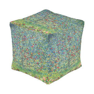 Gustav Klimt - Apple Tree Pouf