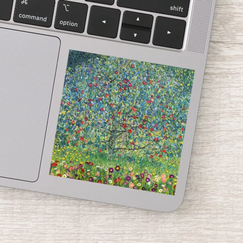 Gustav Klimt _ Apple Tree Sticker