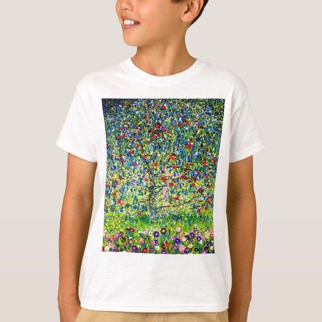 Gustav Klimt Apple Tree T-Shirt (Front)
