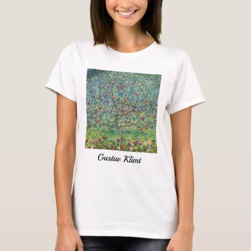 Gustav Klimt _ Apple Tree T_Shirt