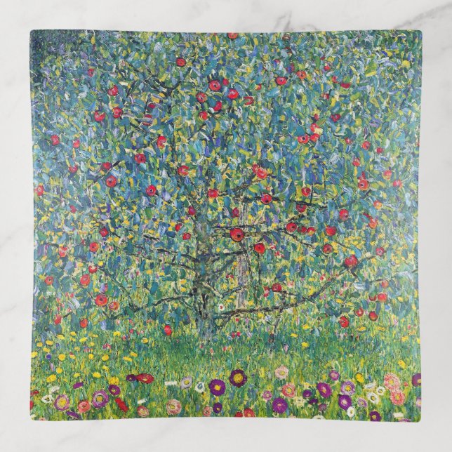 Gustav Klimt - Apple Tree Trinket Tray (Front)