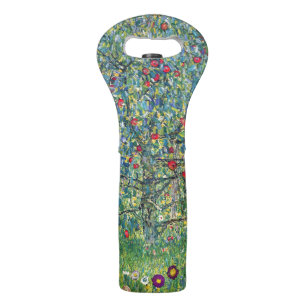 Gustav Klimt - Apple Tree Wine Bag