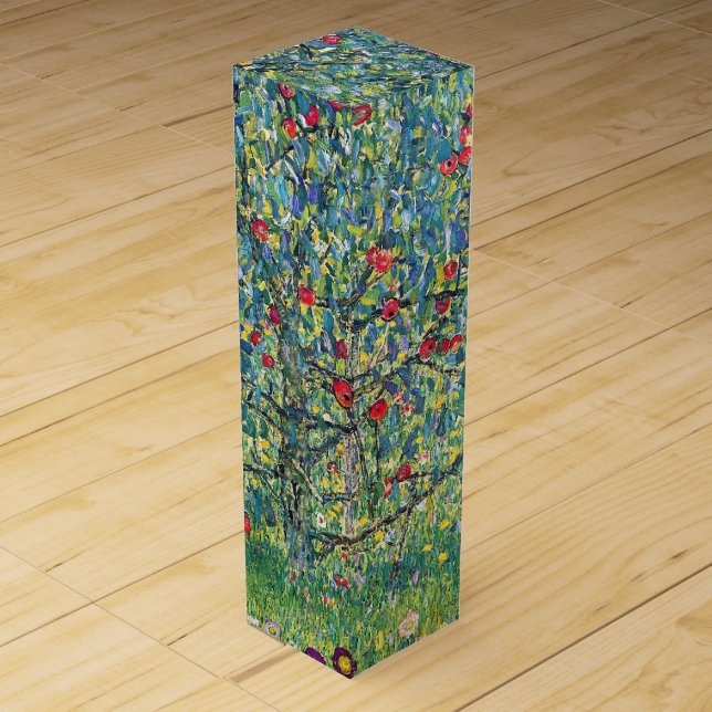Gustav Klimt - Apple Tree Wine Box (Front)