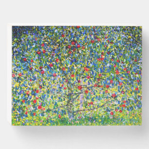 Gustav Klimt Apple Tree Wooden Box Sign
