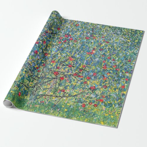 Gustav Klimt _ Apple Tree Wrapping Paper