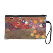Gustav Klimt Art Nouveau Jugendstil WaterSnakes Wristlet (Front)