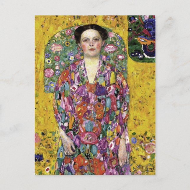 Gustav Klimt Art Postcard (Front)