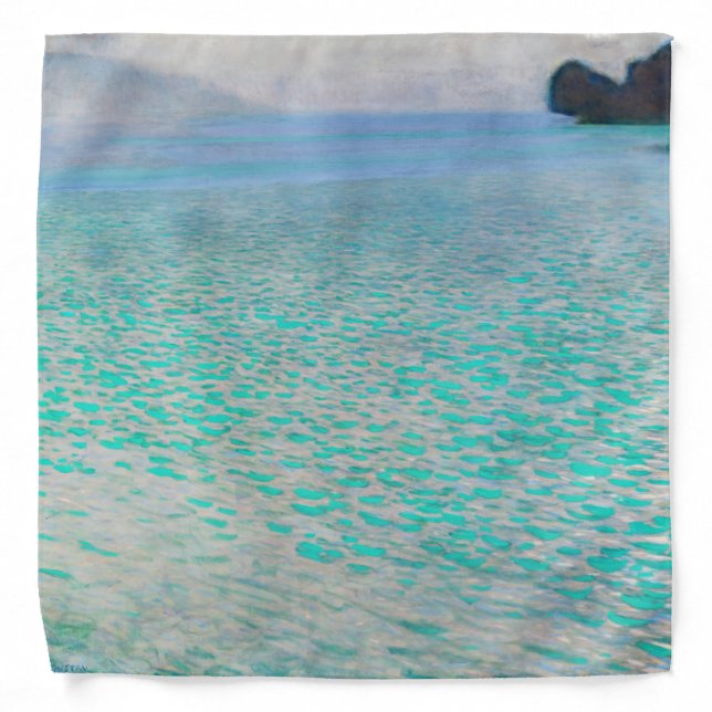 Gustav Klimt - Attersee Bandana (Front)