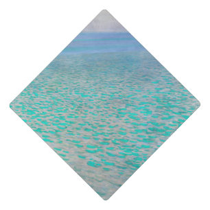 Gustav Klimt - Attersee Graduation Cap Topper