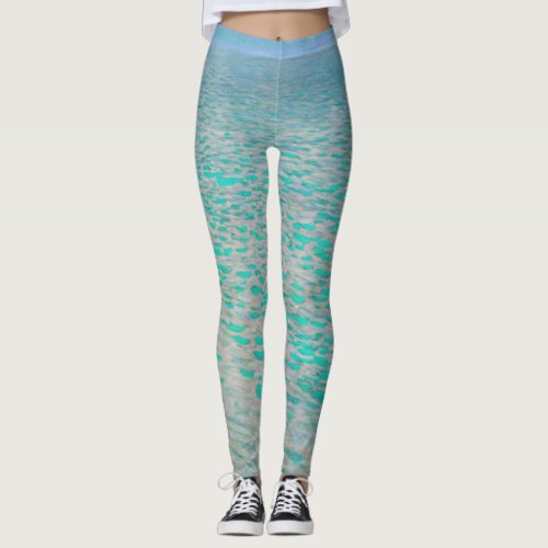 Gustav Klimt _ Attersee Leggings