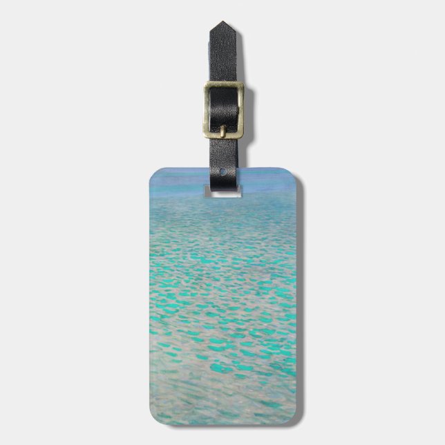 Gustav Klimt - Attersee Luggage Tag (Front Vertical)