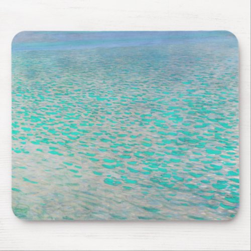 Gustav Klimt _ Attersee Mouse Pad