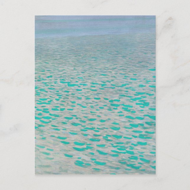 Gustav Klimt - Attersee Postcard (Front)