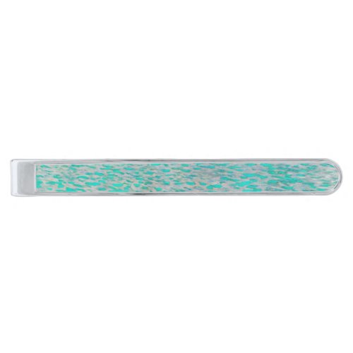 Gustav Klimt _ Attersee Silver Finish Tie Bar