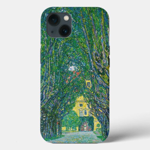 Gustav Klimt _ Avenue in the Park Schloss Kammer iPhone 13 Case
