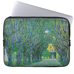 Gustav Klimt - Avenue in the Park Schloss Kammer Laptop Sleeve