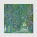 Gustav Klimt - Avenue in the Park Schloss Kammer Magnet<br><div class="desc">Avenue in the Park of Schloss Kammer - Gustav Klimt,  Oil on Canvas,  1912</div>