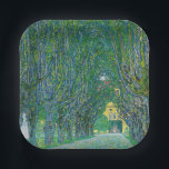 Gustav Klimt - Avenue in the Park Schloss Kammer Paper Plates<br><div class="desc">Avenue in the Park of Schloss Kammer - Gustav Klimt,  Oil on Canvas,  1912</div>