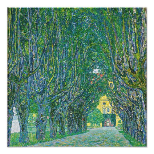 Gustav Klimt _ Avenue in the Park Schloss Kammer Photo Print