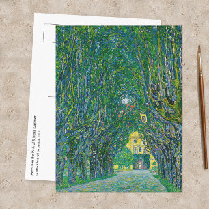 Gustav Klimt - Avenue in the Park Schloss Kammer Postcard