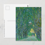Gustav Klimt - Avenue in the Park Schloss Kammer Postcard