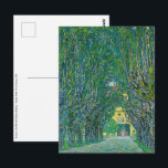 Gustav Klimt - Avenue in the Park Schloss Kammer Postcard<br><div class="desc">Avenue in the Park of Schloss Kammer - Gustav Klimt,  Oil on Canvas,  1912</div>