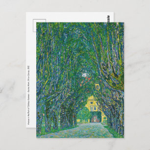 Gustav Klimt - Avenue in the Park Schloss Kammer Postcard