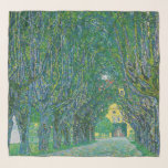 Gustav Klimt - Avenue in the Park Schloss Kammer Scarf<br><div class="desc">Avenue in the Park of Schloss Kammer - Gustav Klimt,  Oil on Canvas,  1912</div>